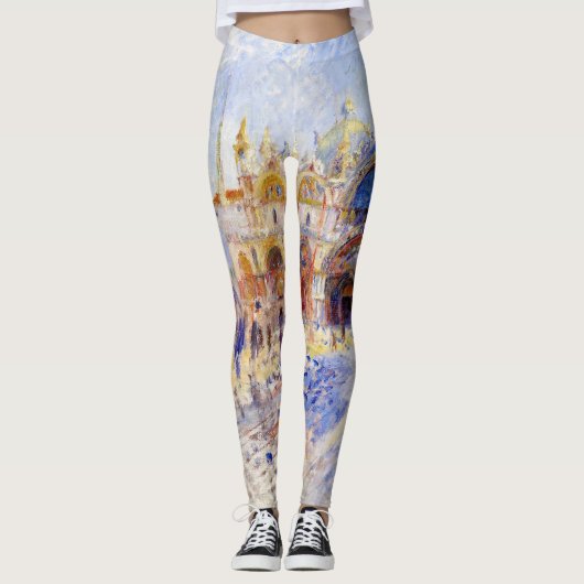 Leggings Pierre-Auguste Renoir - Venise, Piazza San Marco (Devant)