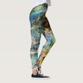 Leggings Pierre blanche bleue (Droite)