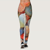 Leggings Pierre colorée, galets, rochers (Dos)