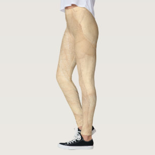 Leggings Pierre de marbre beige