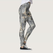 Leggings Pierre poreuse | Motif facturé | (Droite)