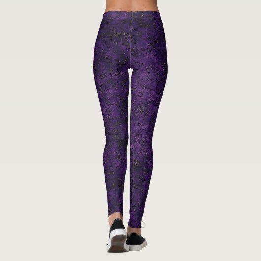 Leggings Pierre rugueuse d'Halloween (Dos)