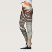 Leggings Pierre semi-précieuse texture structure de la pier (Gauche)