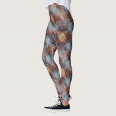 Leggings Pierre texturée Abstrait Motif moderne (Gauche)