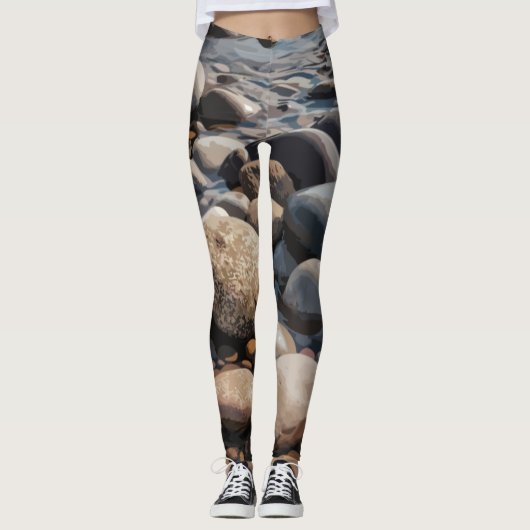 Leggings Pierres de sérénité (Devant)