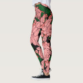 Leggings Pies roses (Gauche)