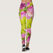 Leggings Pies Tropicales Et Orchidées (Dos)