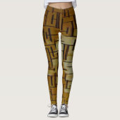 Leggings "Piet Mondrian" (Devant)