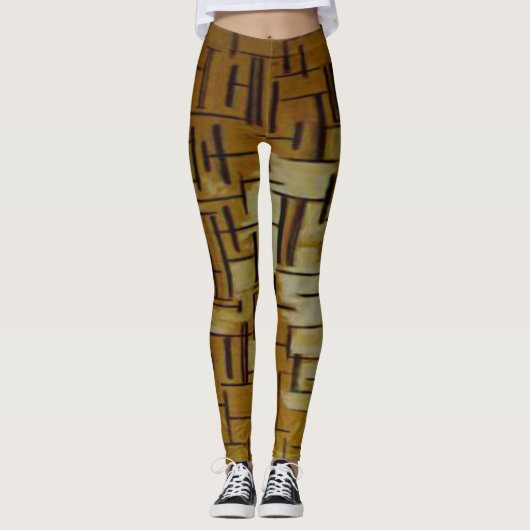 Leggings "Piet Mondrian" (Devant)