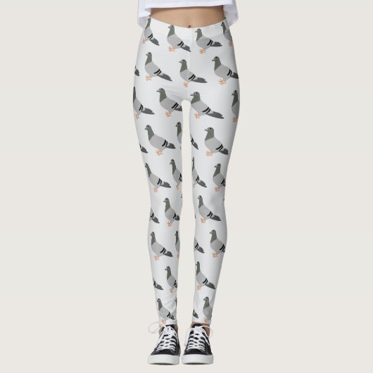 Leggings Pigeon Design Vous Choisissez Couleur Arrière - pl (Devant)