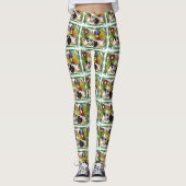 Leggings Pigeons de Christmas (Devant)