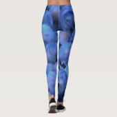 Leggings pile de bleuets (Dos)
