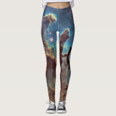 Leggings Piliers de création, Aigle Nebula Hubble Space (Devant)