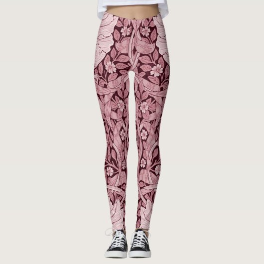 Leggings Pimpernel Maroon, William Morris (Devant)