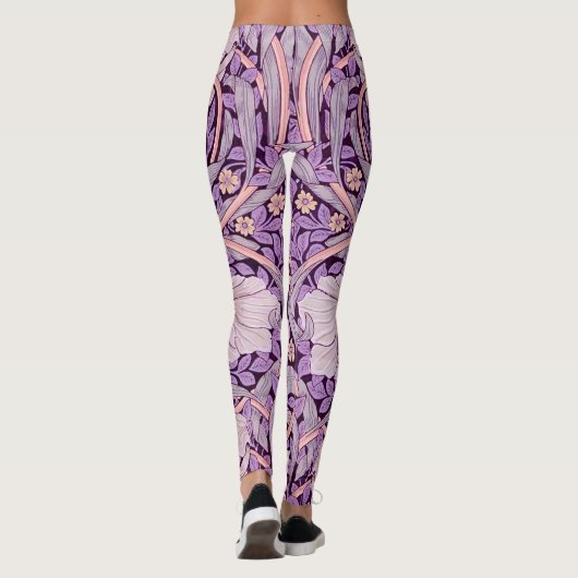 Leggings Pimpernel Purple, William Morris (Dos)
