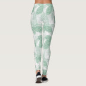 Leggings Pin vert de Noël sans soucis (Dos)