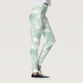 Leggings Pin vert de Noël sans soucis (Droite)
