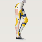 Leggings Pinceau Abstrait Rétro (12) (Droite)