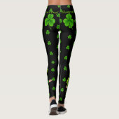 Leggings Pincée Preuve Joyeux Happy St. Patrick's Day Clove (Dos)