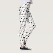 Leggings Pingouin Gentoo noir et blanc (Droite)