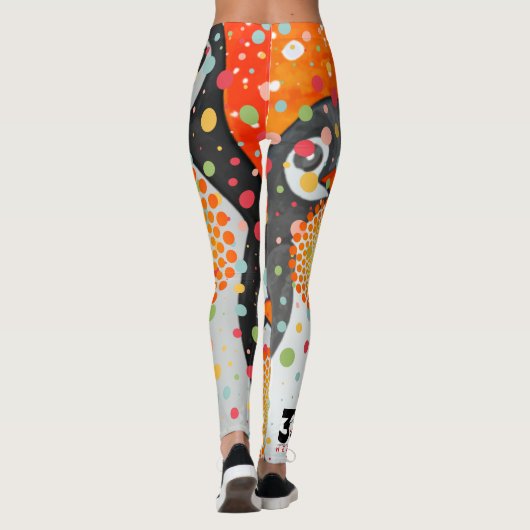 Leggings Pingouins fantastiques (Dos)