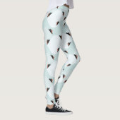 Leggings Pingouins joueurs glissement sur Motif de neige (Droite)