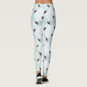 Leggings Pingouins joueurs glissement sur Motif de neige (Dos)