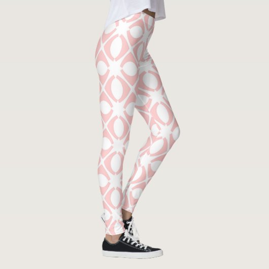 Leggings Pink Geometric Pattern (Droite)