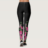 Leggings Pink Hollyhocks (Dos)