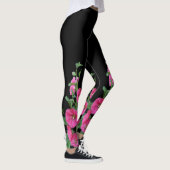 Leggings Pink Hollyhocks (Droite)