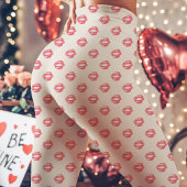 Leggings Pink Listick Kiss Imprimer