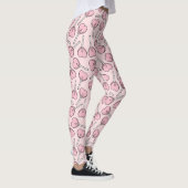 Leggings Pink Lollipops, Heart Lollipops, Lollipop Pattern (Droite)