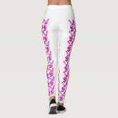 Leggings pink rabbit (Dos)