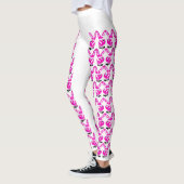 Leggings pink rabbit (Gauche)