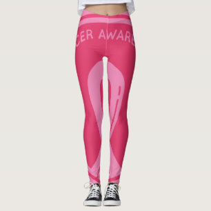 Leggings Pink Ribbon Sensibilisation au cancer du sein
