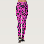 Leggings Pink rock girafe (Dos)