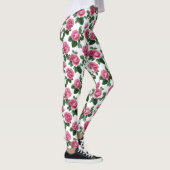 Leggings Pink Rose Floral Pattern (Droite)