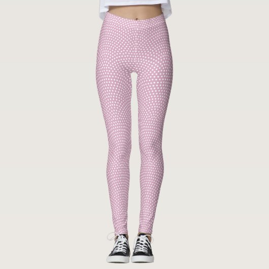 Leggings Pink Same Komon (peau de requin) (Devant)
