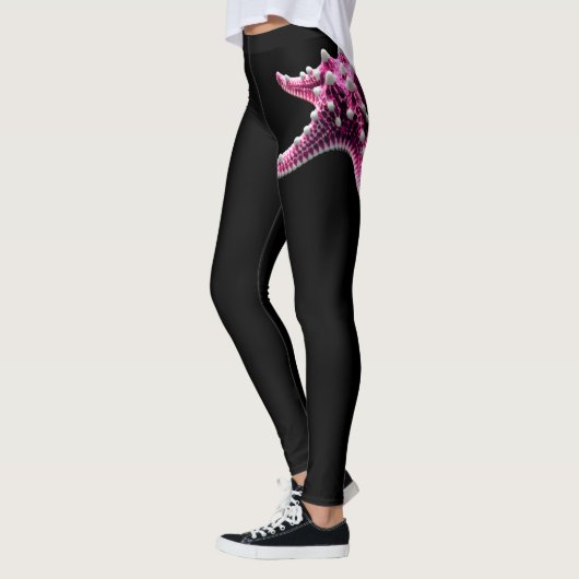 LEGGINGS PINK STARFISH (Gauche)