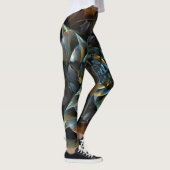 Leggings Pinwheel Art Abstrait (Droite)