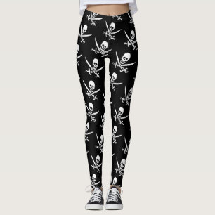 Leggings Pirate, jolly roger, style,