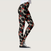 Leggings Pirate, Jolly roger, style, (Droite)