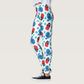 Leggings Pirate Octopus, Motif de pieuvre, Animaux de mer (Gauche)