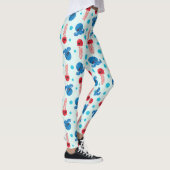Leggings Pirate Octopus, Pirate Jellyfish, Sea Animaux (Droite)