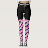 Leggings Pirate Skull & Pirates Flag, Jeux de Fitness (Devant)