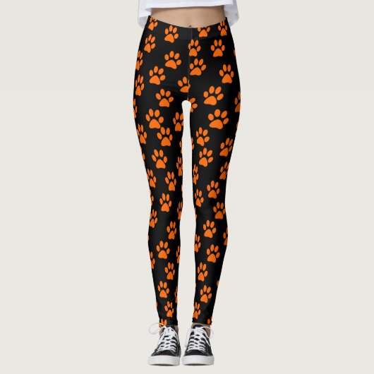 Leggings Pistes de chats (Devant)