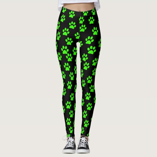 Leggings Pistes de chats (Devant)