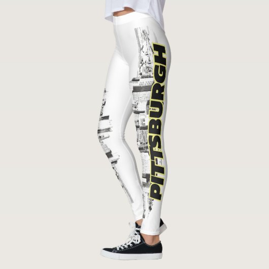 Leggings Pittsburgh Skyline (Gauche)