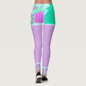 Leggings pivoine (Dos)