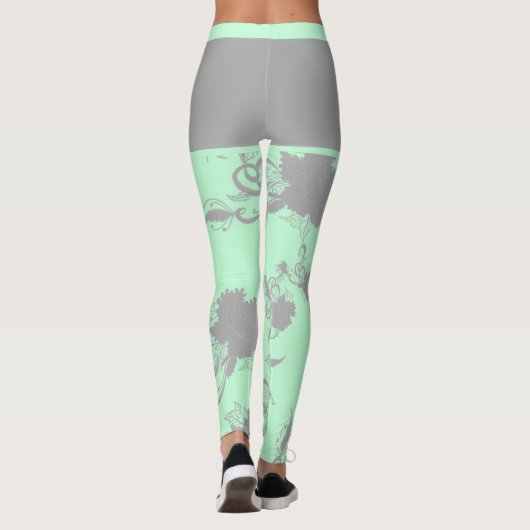 Leggings pivoine (Dos)